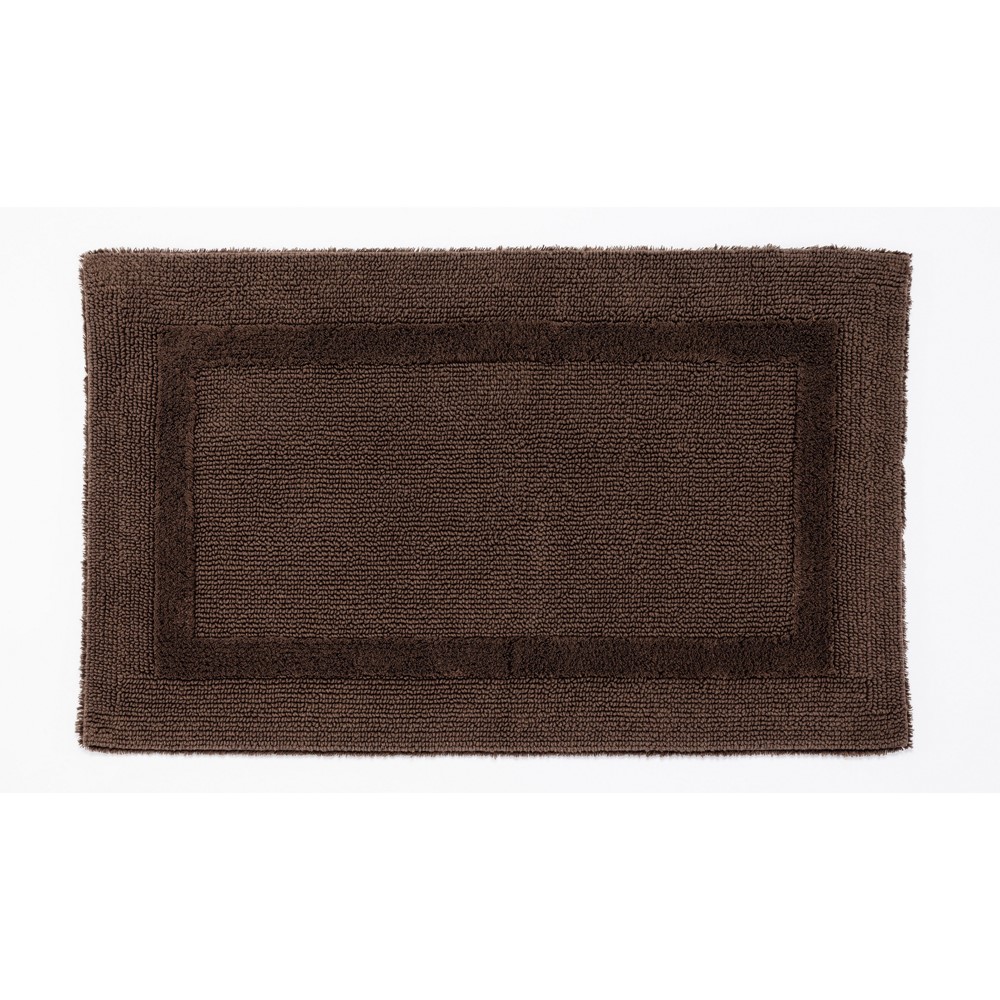 Reversible Bath Mat 795 by Designer Abyss & Habidecor in Mustang Brown